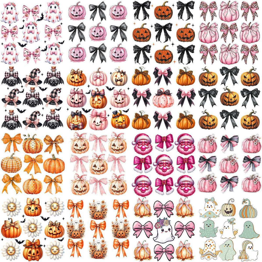 90 Events Mixed Bow Designs Bundle PNG
