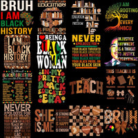 Load image into Gallery viewer, 80 Black History Month Black Excellence Mega Designs Bundle PNG
