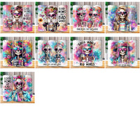 Load image into Gallery viewer, 24 GOOD MOMS SAY BAD WORDS Tumbler Wrap Bundle JPG
