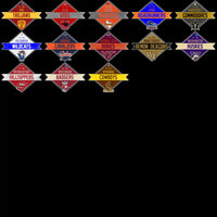 Load image into Gallery viewer, 129 College NCAA City Ribbon Typography Logo PNG Designs Bundle
