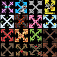 Load image into Gallery viewer, 44 OFF Brand WHITE Mix CARTOON Designs Bundle PNG
