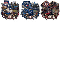 Load image into Gallery viewer, 30 City Map Skyline Baseball Teams Logos Designs Bundle PNG
