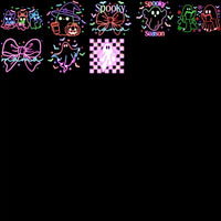 Load image into Gallery viewer, 90 Neon Ghost Boo Horror Halloween Designs Bundle PNG
