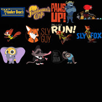 Load image into Gallery viewer, 39 Cartoon Zoo Designs Bundle PNG
