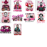 Load image into Gallery viewer, 55 Halloween Pink October Horror Designs Bundle PNG
