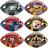 Load image into Gallery viewer, 32 Football Teams Logo Rustic Patchwork Pattern Designs Bundle PNG
