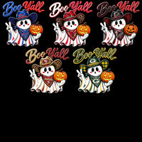 Load image into Gallery viewer, 32 Ghost Boo Y'all Football Teams Halloween Designs Bundle PNG
