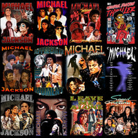 Load image into Gallery viewer, 41 Music Star Michael Jackson Bootleg Artist Designs Bundle PNG
