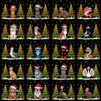 Load image into Gallery viewer, 85 Christmas Tree Animals Designs Bundle PNG
