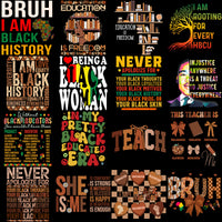 Load image into Gallery viewer, 80 Black History Month Black Excellence Mega Designs Bundle PNG
