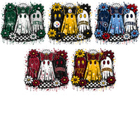 Load image into Gallery viewer, 32 Cute Ghosts Football Teams Colors Halloween Designs Bundle PNG

