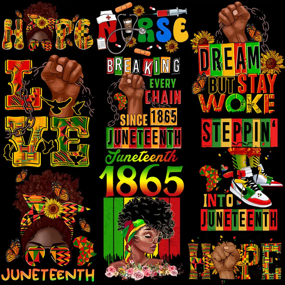 48 Black History Month Juneteenth Designs Bundle PNG