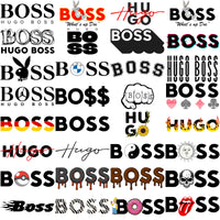 Load image into Gallery viewer, 100 Boss Pop Culture Brand Mix Designs Bundle PNG
