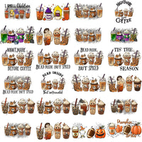 Load image into Gallery viewer, 200 Drinks &amp; Coffee Popculture Halloween Designs Bundle PNG

