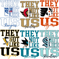 Load image into Gallery viewer, 32 Ice Hockey Teams Logos They Not Like Us Designs Bundle PNG SVG
