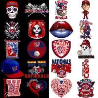 Load image into Gallery viewer, 65 Washington Nationals Baseball Designs Bundle PNG
