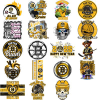 Load image into Gallery viewer, 38 Boston Bruins Ice Hockey Designs Bundle PNG
