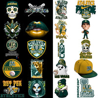 Load image into Gallery viewer, 69 Athletics Baseball Designs Bundle PNG
