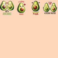 Load image into Gallery viewer, 19 Avocado Valentine Designs Bundle Png
