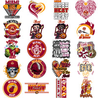 Load image into Gallery viewer, 56 Miami Heat Basketball Designs Bundle PNG
