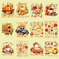 Load image into Gallery viewer, 49 Autumn Fall Designs Bundle PNG
