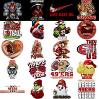 Load image into Gallery viewer, 46 San Francisco 49ers V2 Football Designs Bundle PNG
