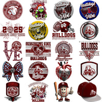 Load image into Gallery viewer, 97 Mississippi State Bulldogs Designs Bundle PNG
