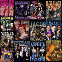 Load image into Gallery viewer, 61 Movie Celebrity Series TV Bootleg Designs Bundle PNG
