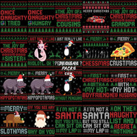 Load image into Gallery viewer, 200 Mixed Ugly Sweater Christmas Designs Bundle PNG
