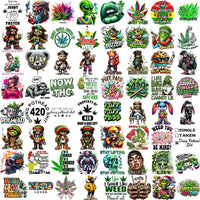 Load image into Gallery viewer, 300 Weed Dope 420 Cannabis Marijuana Designs Bundle PNG
