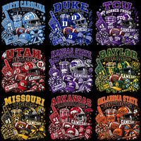 Load image into Gallery viewer, 66 College Football NCAA Go Teams GameDay Spirit Designs Bundle PNG
