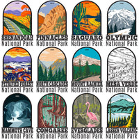 Load image into Gallery viewer, 90 USA National Parks Streetwear Designs Bundle PNG
