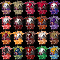 Load image into Gallery viewer, 125 College Football You Do Not Want This Smoke Helmet PNG Designs Bundle
