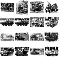 Load image into Gallery viewer, 100 Tank Military War Fighting Designs Bundle PNG
