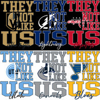 Load image into Gallery viewer, 32 Ice Hockey Teams Logos They Not Like Us Designs Bundle PNG SVG
