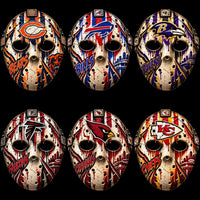 Load image into Gallery viewer, 32 Horror Football Teams Jason Voorhees Mask Designs Bundle PNG
