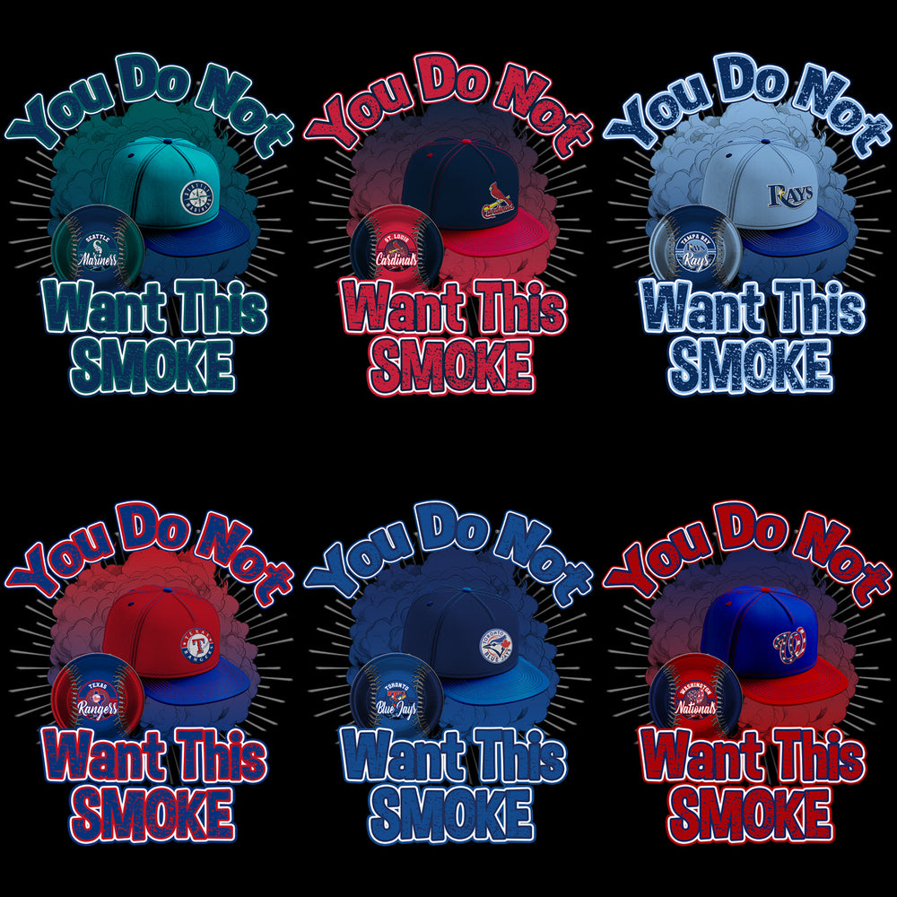 30 Baseball Teams Want This Smoke Cap & Ball Designs Bundle PNG