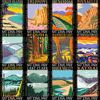 Load image into Gallery viewer, 99 USA National Parks Streetwear Designs Bundle PNG
