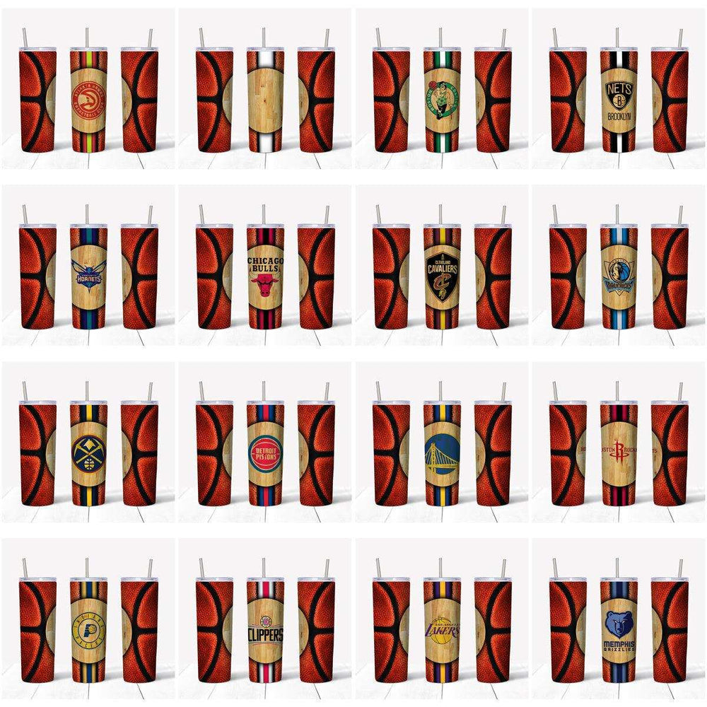 31 Basketball Teams Tumbler Wrap Designs Bundle JPG