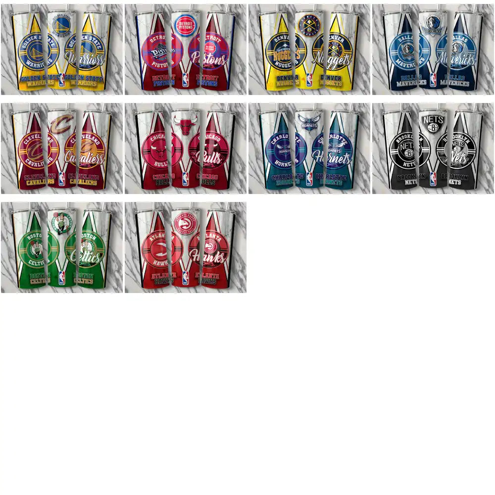 30 Basketball Teams Sports v1 Tumbler Wrap Bundle JPG