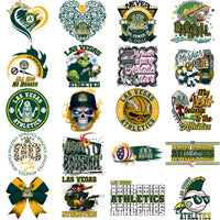 Load image into Gallery viewer, 69 Athletics Baseball Designs Bundle PNG

