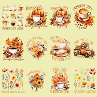 Load image into Gallery viewer, 49 Autumn Fall Designs Bundle PNG
