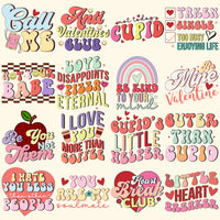 Load image into Gallery viewer, 46 Big Retro Valentine Designs Bundle Png
