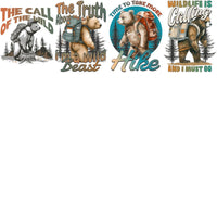 Load image into Gallery viewer, 15 Bear Hiking Lover Designs Bundle PNG
