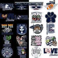Load image into Gallery viewer, 45 UConn Huskies Designs Bundle PNG
