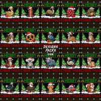 Load image into Gallery viewer, 160 Ugly Sweater Merry Christmas Designs Bundle PNG
