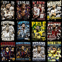 Load image into Gallery viewer, 59 Soccer Players Legends of Football Halftone Bootleg Designs Bundle PNG
