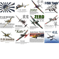 Load image into Gallery viewer, 90 Aircrafts Military Airplane Designs Bundle PNG
