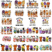 Load image into Gallery viewer, 200 Drinks &amp; Coffee Popculture Halloween Designs Bundle PNG
