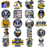 Load image into Gallery viewer, 40 Buffalo Sabres Ice Hockey Designs Bundle PNG
